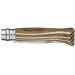 Opinel tradition n°8 lame acier inoxydable 8,5cm virole tournante bouleau lamellé