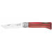 Opinel tradition n°8 lame acier inoxydable 8,5cm virole tournante bouleau lamellé
