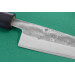 Couteau universel japonais artisanal Wusaki Nakata BS2 13.5cm manche en noyer