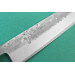 Couteau sujihiki japonais artisanal Wusaki Nakata BS2 24cm manche en noyer