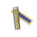 Couteau de poche Higonokami Kanetsune lame 7,5cm manche laiton