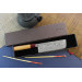 Couteau nakiri japonais artisanal Yoshimi Kato 16,5cm VG10 Nickel Damascus cerisier