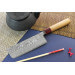 Couteau nakiri japonais artisanal Yoshimi Kato 16,5cm VG10 Nickel Damascus cerisier