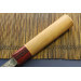 Couteau nakiri japonais artisanal Yoshimi Kato 16,5cm VG10 Nickel Damascus cerisier