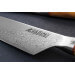 Couteau santoku Wusaki Fujiko VG10 18cm manche olivier