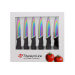 Coffret 6 couteaux steak Pradel Excellence lame 10cm revêtement titane