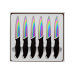 Coffret 6 couteaux steak Pradel Excellence lame 10cm revêtement titane