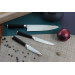 Coffret 3 couteaux Wusaki Ebony AUS8 ébène Chef + Universel + Office