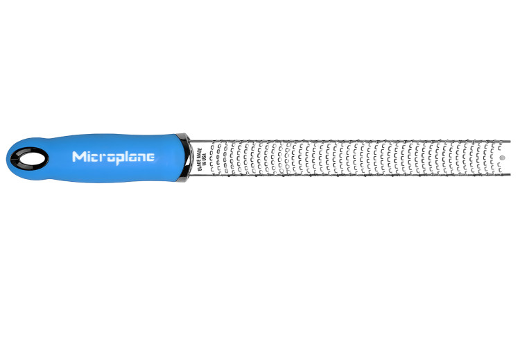 R&acirc;pe-Zesteur Microplane Premium Classic Neon bleu - Edition limit&eacute;e