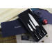 Coffret 3 couteaux Wusaki Ebony AUS8 ébène Santoku + Universel + Office
