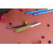 Couteau de poche Higonokami Kanetsune lame 4cm acier SK-5 manche laiton + grelot