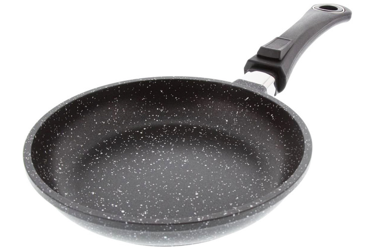 Po&ecirc;le en fonte Pradel Excellence Premium 20cm fa&ccedil;on pierre tous feux/ induction