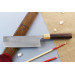 Couteau nakiri japonais artisanal Yoshimi Kato AS Nashiji 16,5cm