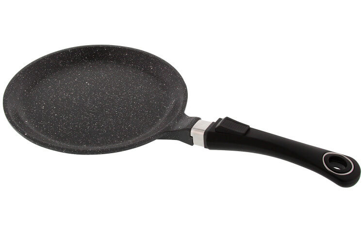 Poêle à crêpes en fonte Pradel Excellence Premium 24cm façon pierre tous feux/ induction