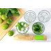 Coffret Cookut spécial mojito 1 pilon + 2 pailles en verre + 1 livre de recettes