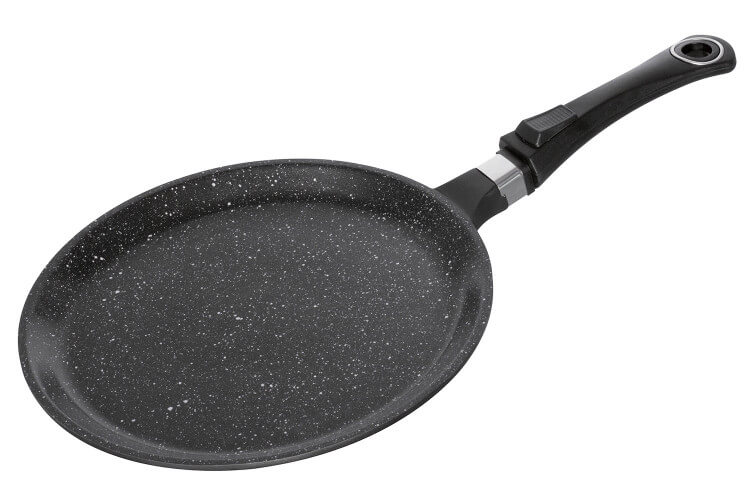 Poêle à crêpes en fonte Pradel Excellence Premium 28cm façon pierre tous feux/ induction