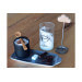 Coffret Cookut spécial Barista 1 mousseur à lait + 2 tasses + 1 livre de recettes + 5 pochoirs