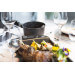 Casserole en fonte Pradel Excellence Premium 16cm façon pierre tous feux/ induction