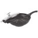 Wok en fonte Pradel Excellence Premium 32cm façon pierre tous feux/ induction