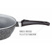 Sauteuse en fonte Pradel Excellence Premium 28cm façon pierre tous feux/ induction