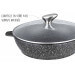 Sauteuse en fonte Pradel Excellence Premium 28cm façon pierre tous feux/ induction