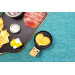 Coffret service à raclette à la bougie Cookut Lumi services individuels poêlons et spatules