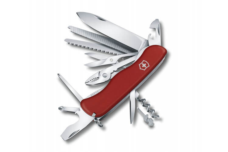 Couteau suisse Victorinox WorkChamp rouge 111mm 21 fonctions
