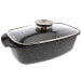 Plat à four en fonte Pradel Excellence Premium 39 x 22cm façon pierre