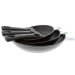 Lot de 3 poêles pierra Pradel Excellence Onda 20/24/28cm tous feux/ induction