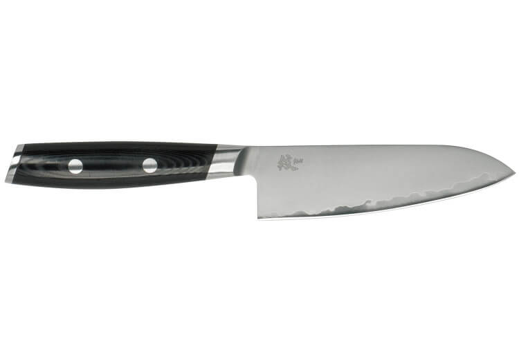 Couteau santoku japonais Yaxell MON Damas 3 couches 12,5cm