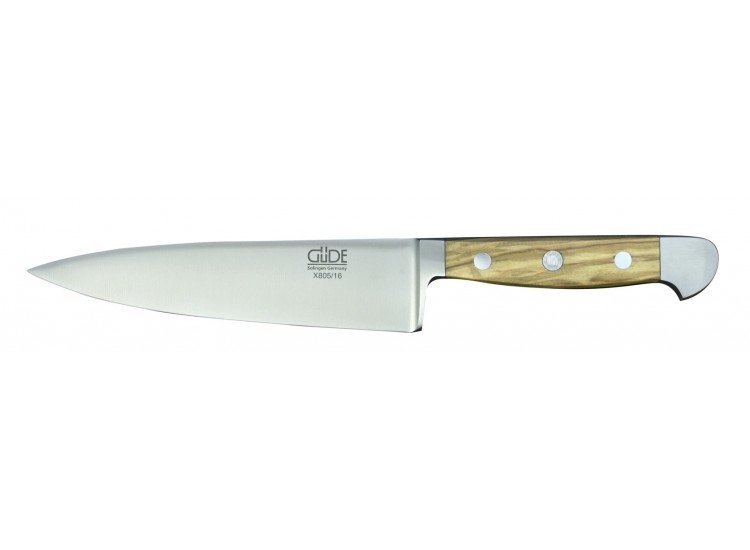 Couteau de Chef 16cm forg&eacute; Alpha Olive G&uuml;de