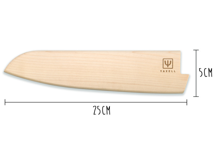 Etui Yaxell pour couteau de cuisine 25cm - Bois d'&eacute;rable