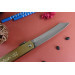 Couteau de poche Higonokami Kanetsune lame 9cm manche laiton