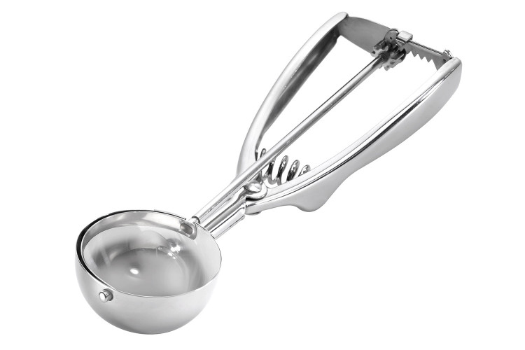 Cuill&egrave;re &agrave; glace Gefu Gepalina tout inox - Diam&egrave;tre 5cm