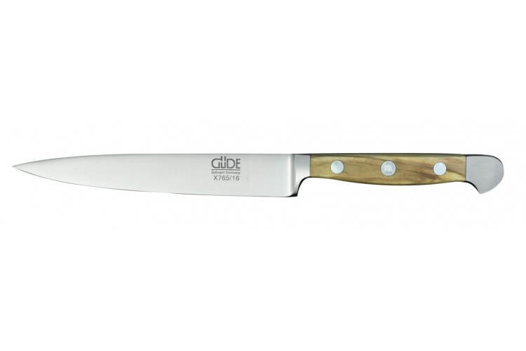 Couteau à découper 16cm forgé Alpha Olive Güde