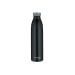 Gourde isotherme Thermos inox noir Thermocafé compatible boissons gazeuses sport et randonnée