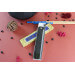 Couteau de poche Higonokami Kanetsune lame 9,5cm manche acier noir