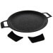 Plat à pizza en fonte Pradel Excellence Premium 32cm façon pierre tous feux/ induction