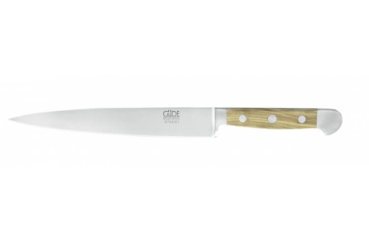Couteau à découper 21cm forgé Alpha Olive Güde