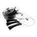 Set de 3 casseroles Pradel Excellence Onda 16/18/20cm tous feux/ induction - 3 manches amovibles