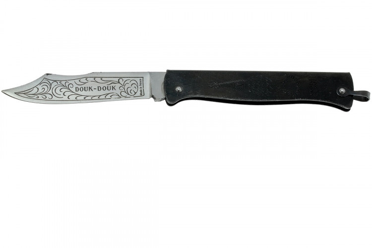 Couteau pliant Douk-Douk 815GM lame acier carbone manche m&eacute;tal 11cm