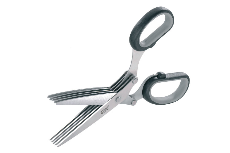 Ciseaux &agrave; herbes Gefu Cutare 5 lames avec peigne de nettoyage