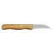 Couteau bec d'oiseau Gehring Look lame 6cm damas 65 couches manche olivier