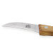 Couteau bec d'oiseau Gehring Look lame 6cm damas 65 couches manche olivier