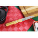 Couteau d'office Gehring Look lame 8cm damas 65 couches manche olivier