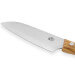 Couteau santoku Gehring Look lame 11cm damas 65 couches manche olivier