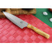 Couteau de chef Gehring Look lame 15cm damas 65 couches manche olivier