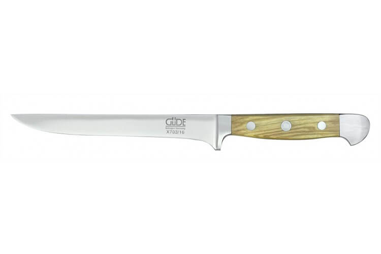 Couteau à désosser 16cm forgé Alpha Olive Güde