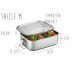 Lunch box Gefu Endure en inox - 2 tailles