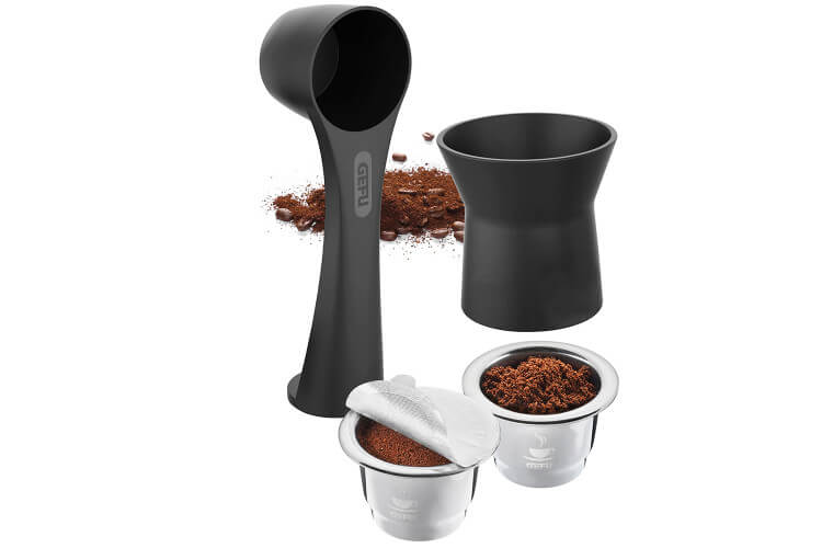 Kit pour capsules à café réutilisables Gefu Conscio